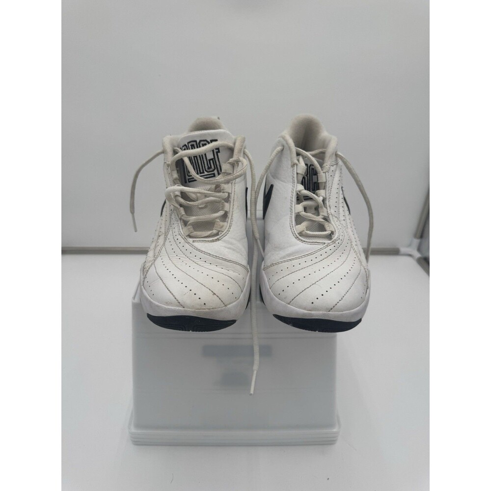 Nike Air Core Force Youth Shoes White Black AA2909-100 Size 5.5 Y Excellent Cond